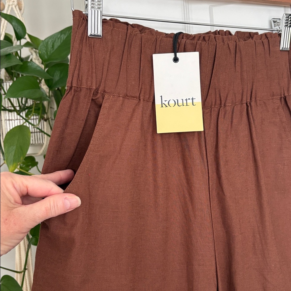 KOURT cropped wide leg pants - Picture 3 of 8